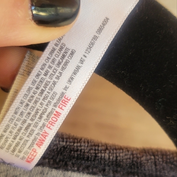 Intimately Free People Frenchie Gray Velour Tank Size Small - Picture 6 of 8